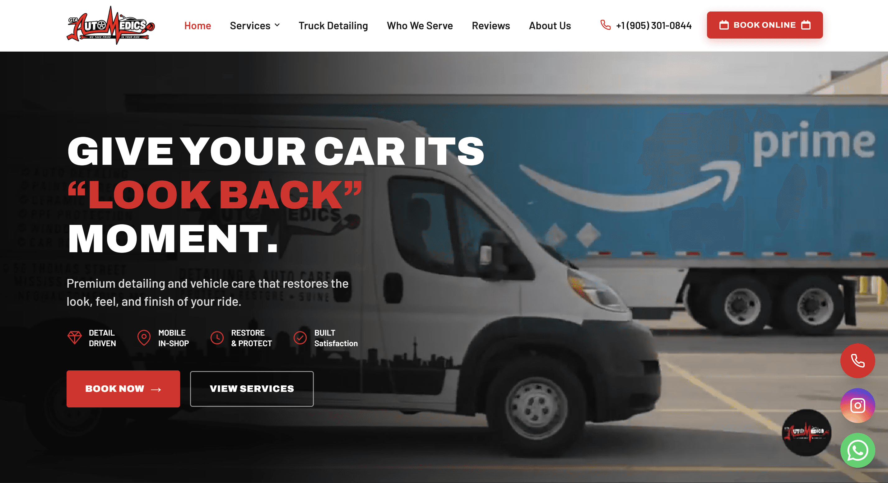 GTA AutoMedics website preview